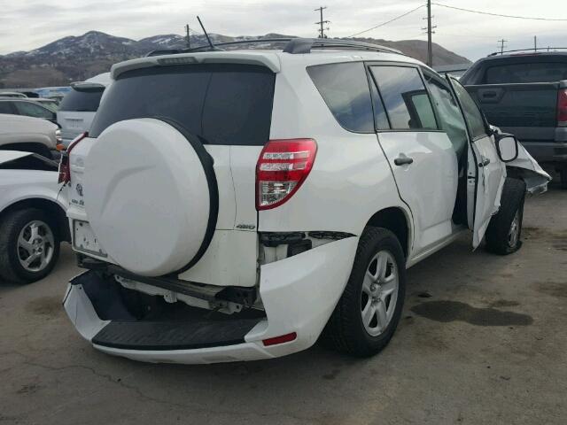 2T3BF4DV3AW069153 - 2010 TOYOTA RAV4 WHITE photo 4