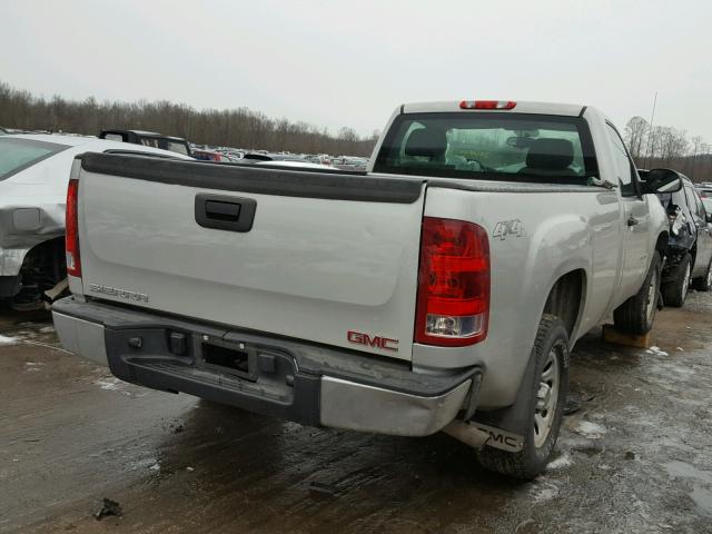 1GTPKTEX2AZ237196 - 2010 GMC SIERRA K15 SILVER photo 4