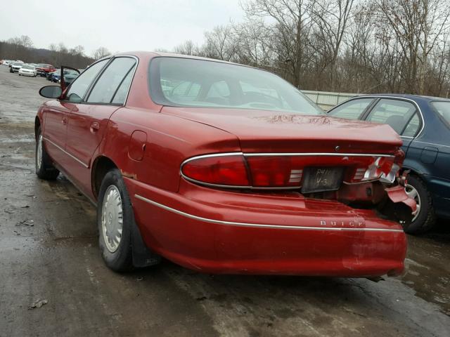 2G4WY52MXV1422445 - 1997 BUICK CENTURY LI BURGUNDY photo 3