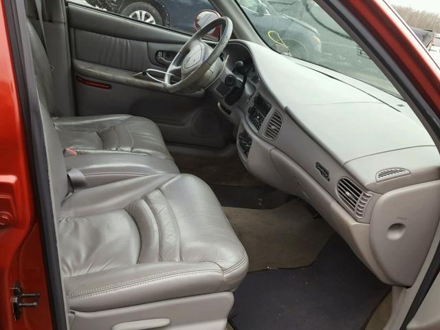 2G4WY52MXV1422445 - 1997 BUICK CENTURY LI BURGUNDY photo 5