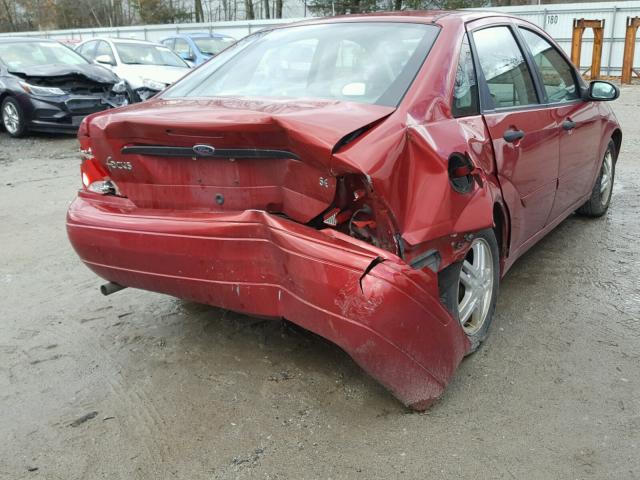 1FAFP34392W292426 - 2002 FORD FOCUS SE RED photo 9