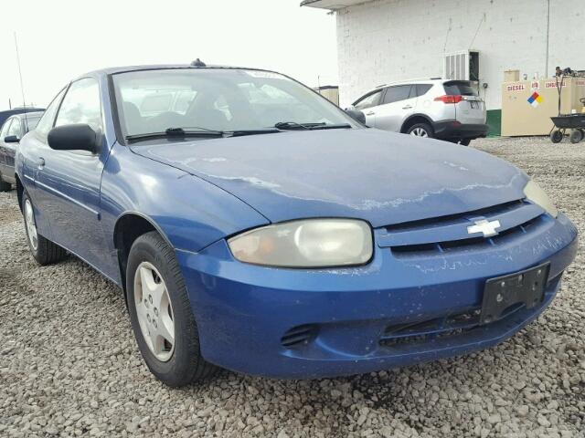 1G1JC12F237222627 - 2003 CHEVROLET CAVALIER BLUE photo 1