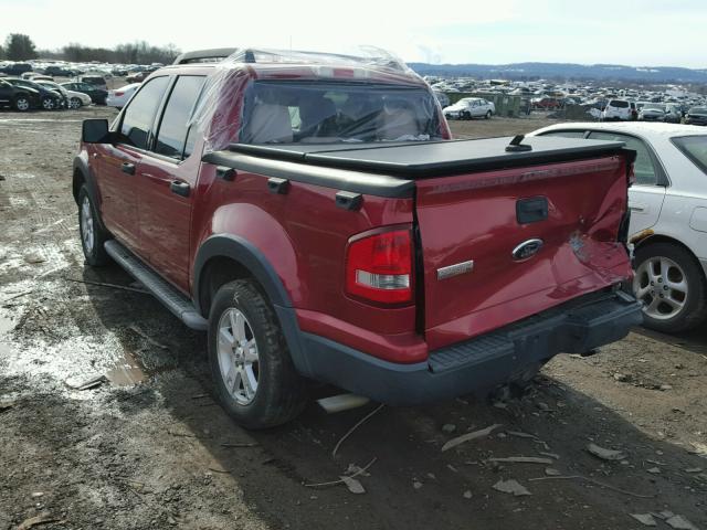 1FMEU31837UA00928 - 2007 FORD EXPLORER S RED photo 3