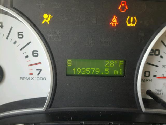 1FMEU31837UA00928 - 2007 FORD EXPLORER S RED photo 8