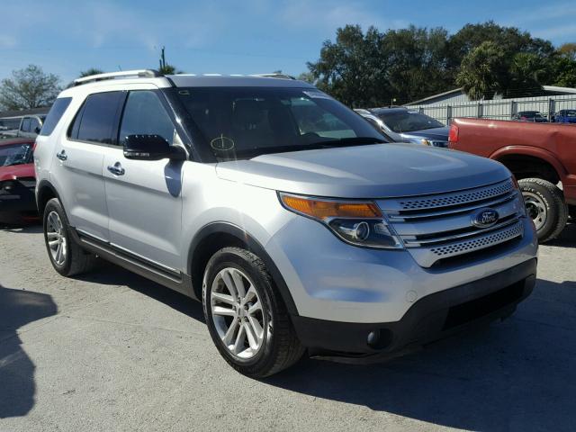 1FM5K7D81DGB97326 - 2013 FORD EXPLORER X SILVER photo 1