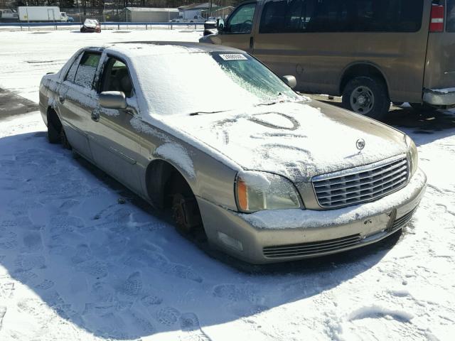 1G6KD54Y24U107708 - 2004 CADILLAC DEVILLE BEIGE photo 1