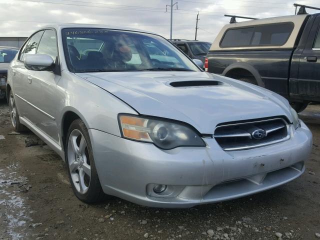 4S3BL676854216921 - 2005 SUBARU LEGACY GT SILVER photo 1