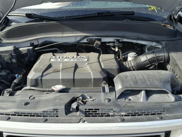 2HJYK16276H559590 - 2006 HONDA RIDGELINE SILVER photo 7