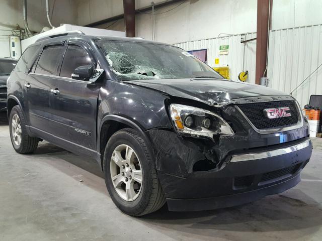 1GKEV23718J161625 - 2008 GMC ACADIA SLT BLACK photo 1