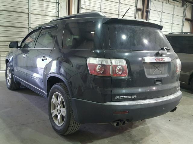 1GKEV23718J161625 - 2008 GMC ACADIA SLT შავი ფოტო 3