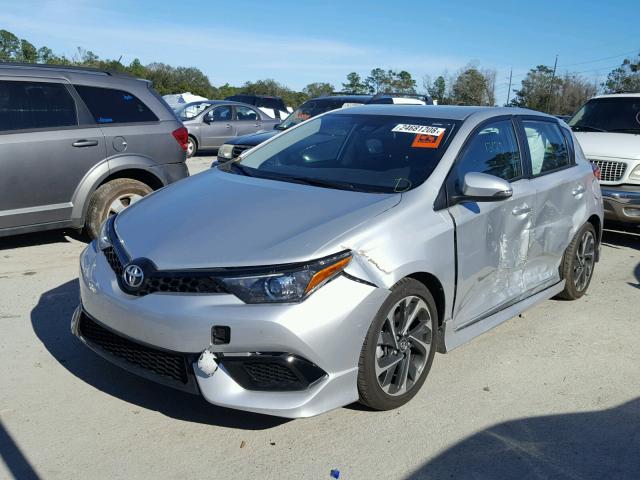 JTNKARJE5HJ545732 - 2017 TOYOTA COROLLA IM SILVER photo 2