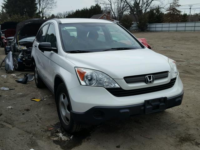 5J6RE48309L035951 - 2009 HONDA CR-V LX WHITE photo 1