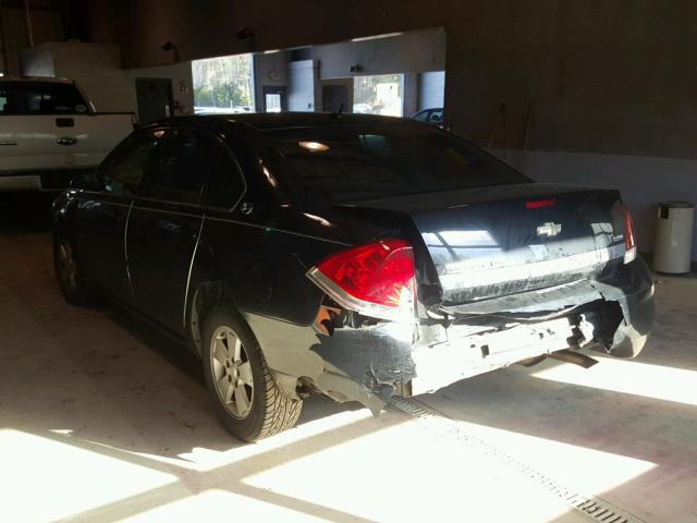 2G1WB58K979147367 - 2007 CHEVROLET IMPALA LS BLACK photo 3