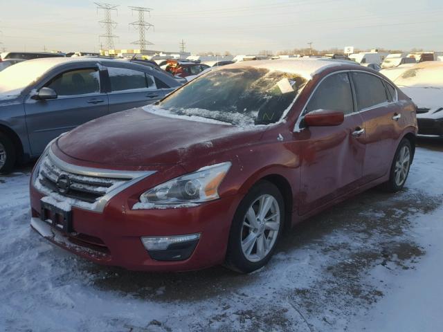 1N4AL3AP2DC171805 - 2013 NISSAN ALTIMA 2.5 RED photo 2