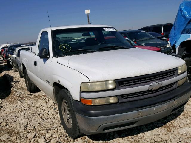 1GCEC14V3XE154417 - 1999 CHEVROLET SILVERADO WHITE photo 1