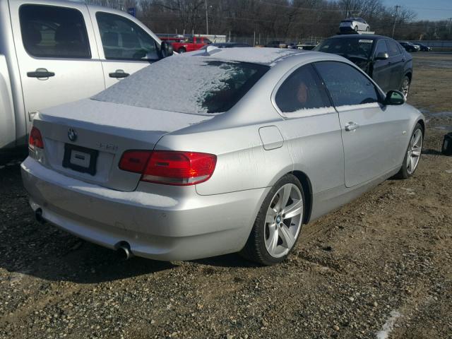 WBAWB73538P040867 - 2008 BMW 335 I SILVER photo 4