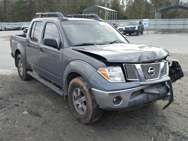 1N6AD07W95C429627 - 2005 NISSAN FRONTIER C GRAY photo 1