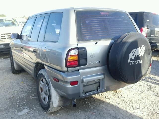 JT3GP10V2Y0049549 - 2000 TOYOTA RAV4 SILVER photo 3