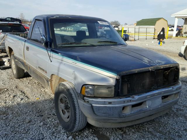 1B7HC16Y7VS213598 - 1997 DODGE RAM 1500 TWO TONE photo 1