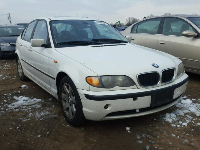 WBAET37404NH06031 - 2004 BMW 325 I WHITE photo 1