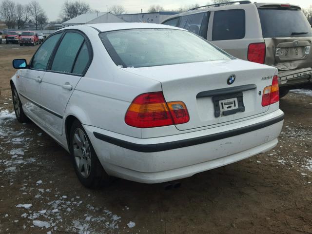 WBAET37404NH06031 - 2004 BMW 325 I WHITE photo 3