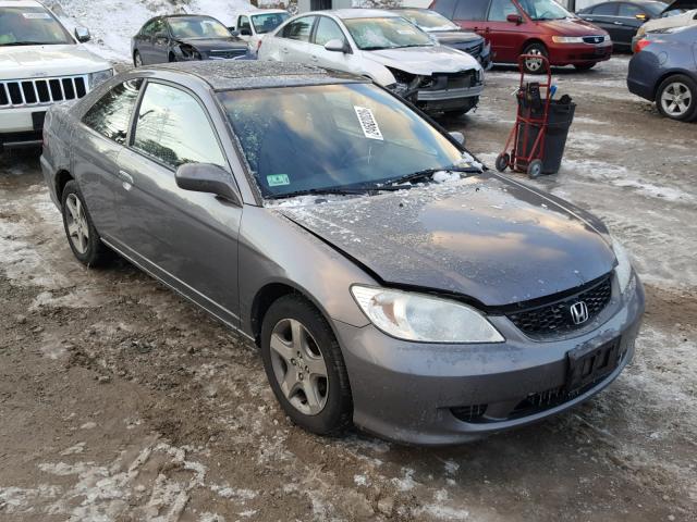 1HGEM22965L026840 - 2005 HONDA CIVIC EX GRAY photo 1