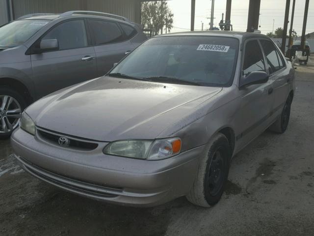 1NXBR12E8WZ035024 - 1998 TOYOTA COROLLA VE BEIGE photo 2