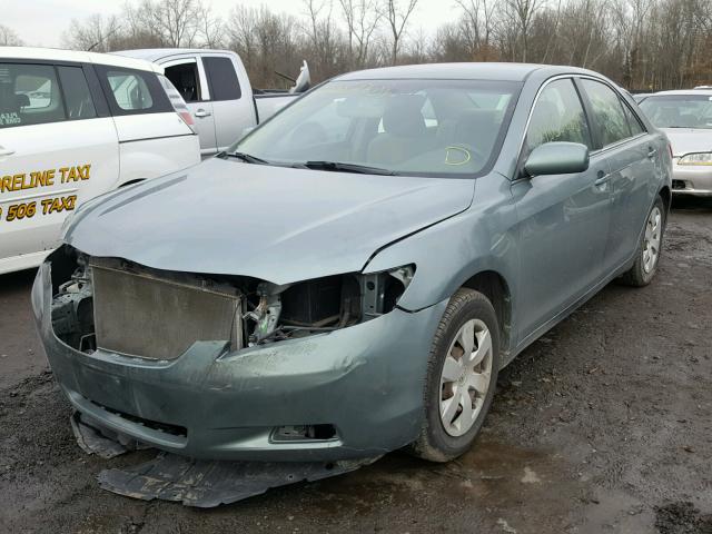 4T1BE46K97U651247 - 2007 TOYOTA CAMRY NEW TURQUOISE photo 2