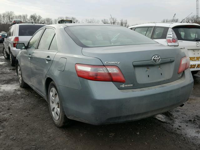 4T1BE46K97U651247 - 2007 TOYOTA CAMRY NEW TURQUOISE photo 3