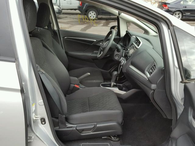 3HGGK5H52FM709171 - 2015 HONDA FIT LX SILVER photo 5