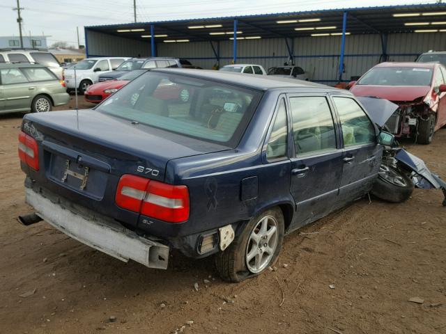 YV1LS5673W3487558 - 1998 VOLVO S70 GLT BLUE photo 4