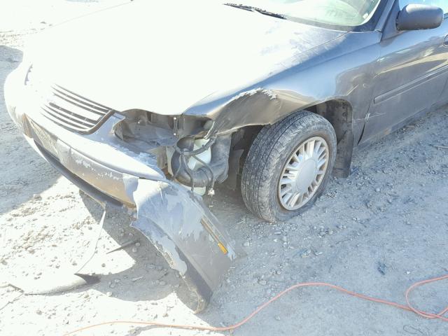 1G1ND52JXY6309165 - 2000 CHEVROLET MALIBU TAN photo 9