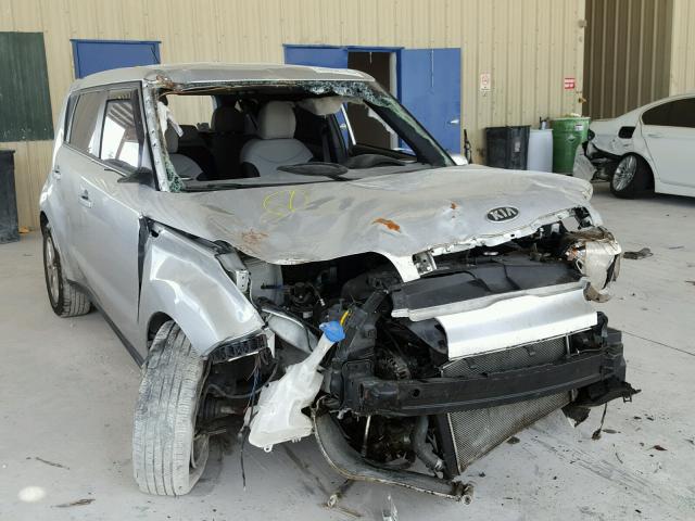 KNDJN2A21F7771083 - 2015 KIA SOUL GRAY photo 1