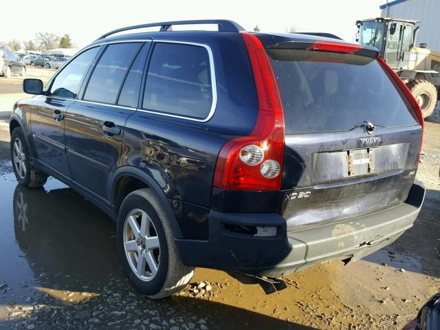 YV4CZ592761256267 - 2006 VOLVO XC90 BLUE photo 3