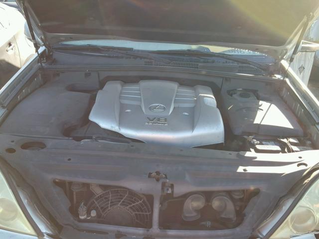 JTJBT20X540068290 - 2004 LEXUS GX 470 SILVER photo 7