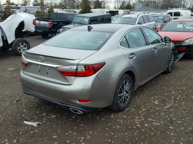 58ABK1GG4GU034106 - 2016 LEXUS ES 350 GRAY photo 4