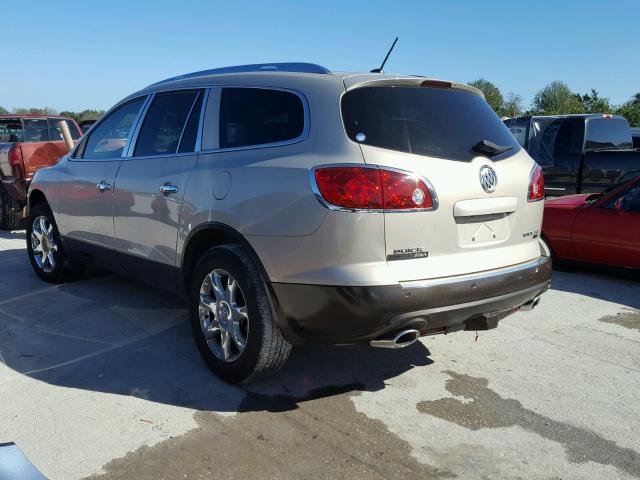 5GAER23798J246391 - 2008 BUICK ENCLAVE CX BEIGE photo 3