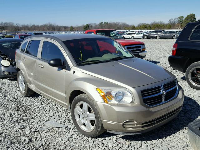 1B3HB48A19D181893 - 2009 DODGE CALIBER SX GOLD photo 1