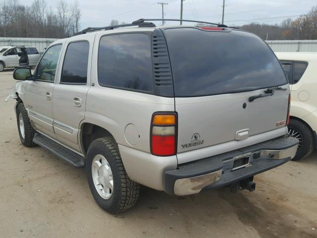 1GKEK13Z94R213700 - 2004 GMC YUKON TAN photo 3