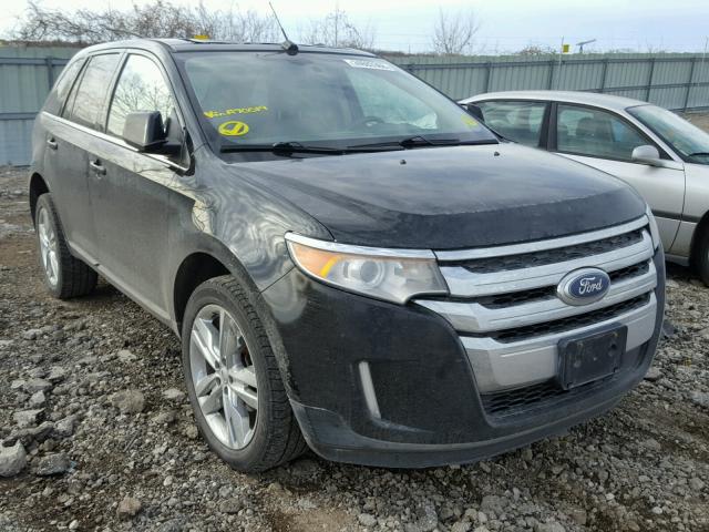 2FMDK4KC7BBA70019 - 2011 FORD EDGE LIMIT BLACK photo 1