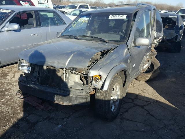 KNDJA723315694916 - 2001 KIA SPORTAGE GRAY photo 2