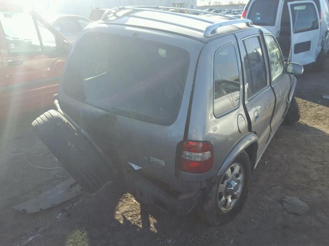 KNDJA723315694916 - 2001 KIA SPORTAGE GRAY photo 4