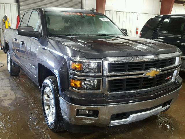 1GCVKREC2FZ402629 - 2015 CHEVROLET SILVERADO BLACK photo 1