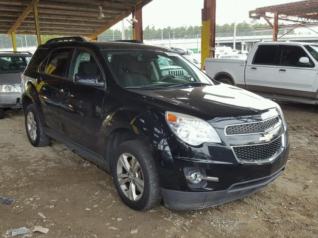 2GNALPEK1C6326102 - 2012 CHEVROLET EQUINOX LT BLACK photo 1