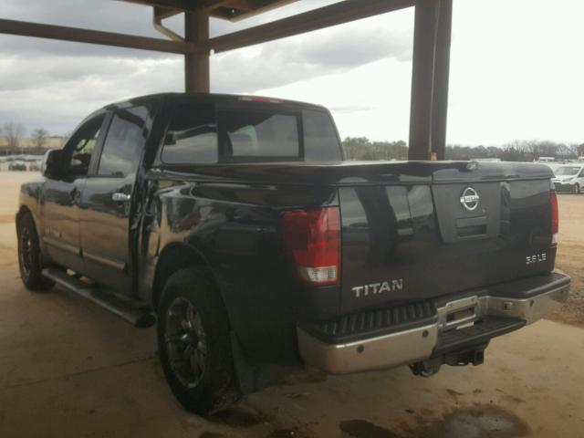 1N6BA07AX5N530813 - 2005 NISSAN TITAN XE BLACK photo 3