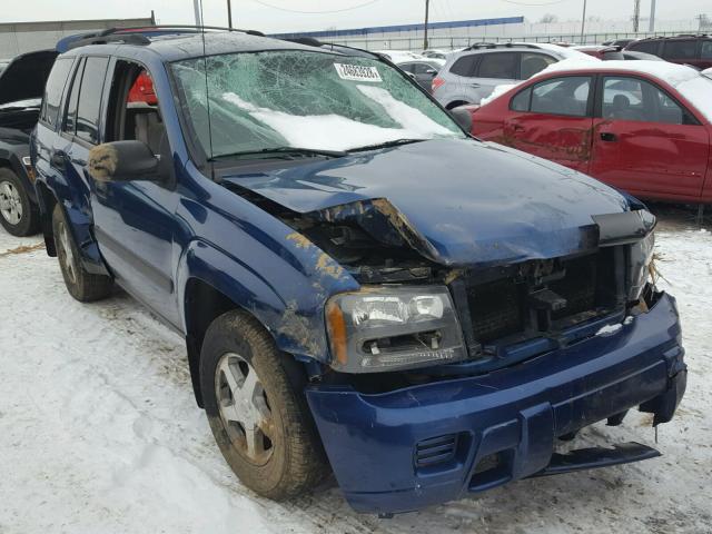 1GNDT13S652102398 - 2005 CHEVROLET TRAILBLAZE BLUE photo 1