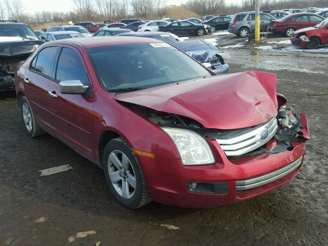 3FAHP07Z07R125342 - 2007 FORD FUSION SE RED photo 1