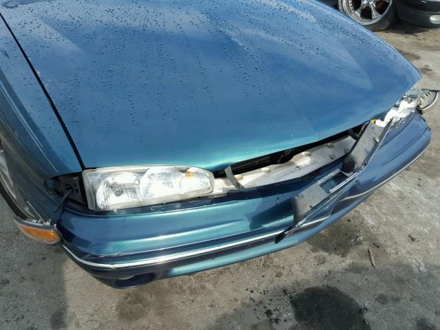 1G2HX52K6T4222148 - 1996 PONTIAC BONNEVILLE GREEN photo 9