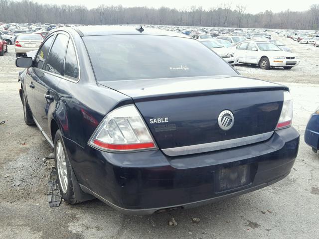 1MEHM40W58G611713 - 2008 MERCURY SABLE LUXU BLUE photo 3
