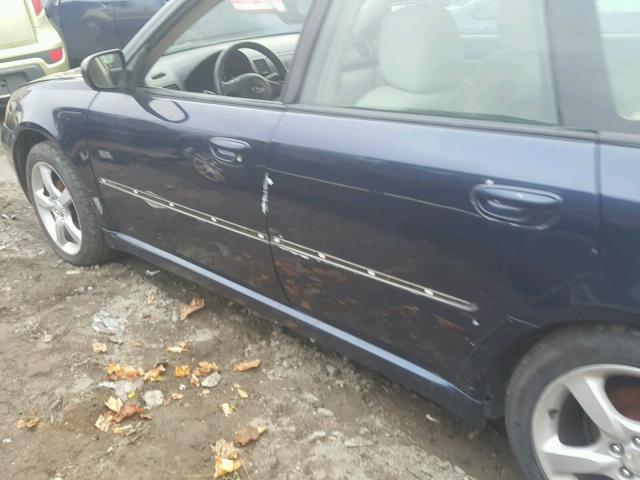 4S3BP616477301169 - 2007 SUBARU LEGACY 2.5 BLUE photo 10